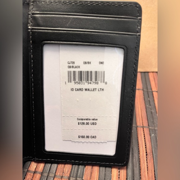 COACH ID card wallet - Picture 3 of 5